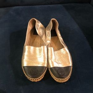 Blue and silver, Tory Burch espadrilles